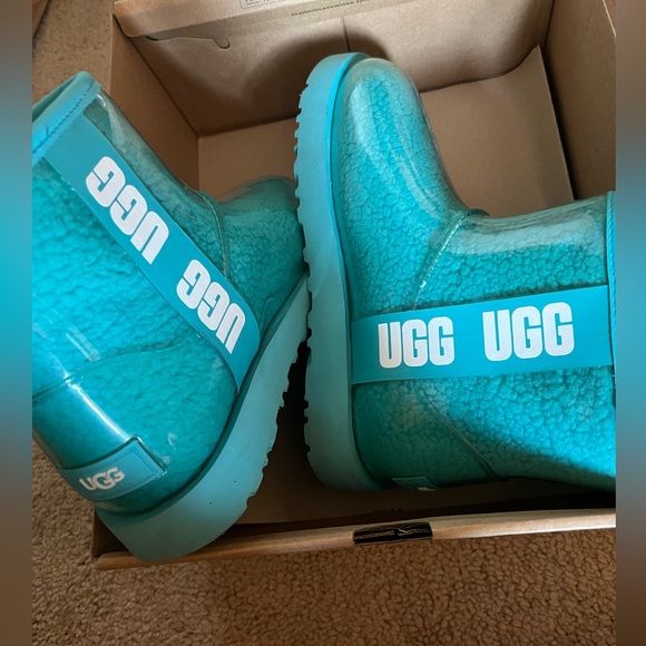 Ugg Classic Mini Boot, Women 7(us), Clear- Blue - Picture 5 of 10
